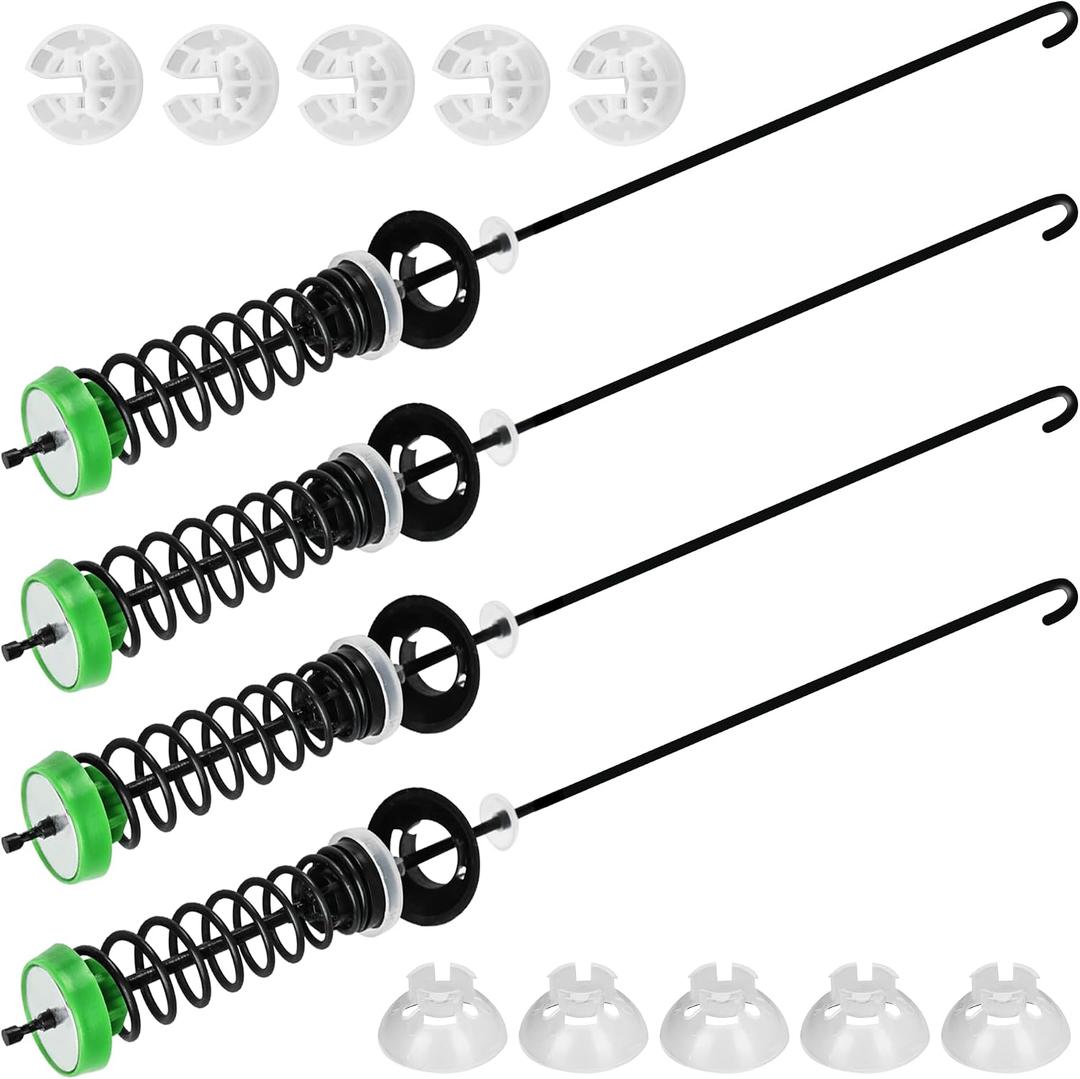 W11130362 MVWC565FW2 WTW5000DW2 MVWX655DW1 WTW5000DW3 MVWC565FW1 Washer Suspension Rod Kit for Whirlpool Maytag Kenmore Washer,Relaces - W10594080 W10735786 W11228718 W11027174