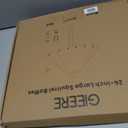 24 Inch Large Squirrel Baffle for Bird Feeder Pole, Squirrel Proof Bird Feeders Baffle with Metal Frame, Outside Squirrel Stopper & Bird House Guard for Shepherds Hook, Black, 1 Pack