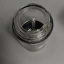 SIMPLETASTE Electric Salt and Pepper Grinder Set with LED Light, Automatic Pepper Mill Shakers with Adjustable Coarseness, One Hand Operation for Kitchen, Dining, Gifting, Silver, Battery Operated