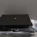 Furnulem 4 Drawer Dresser, Vertical Nightstand for Kids, Adult, Fabric Chest of Drawers for Bedroom, Living Room, Closet, Nusery, Storage Tower Unit Retro Style Furniture, Wood Desk Top (11.8"D x 15.8"W x 31.5"H (4 Drawers))