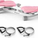 MERACH Waist Twister Machine Exercise, Ab Twist Board with 300 lbs Weight Capacity, Abs Workout for Slim Waist and Core Ab Exercise, Noiseless Home Gym Equipment for Women Men