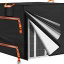TRELC Winter Air Conditioner Covers for Outside Units, 3mm Thickened Insulation EPE Foam for Insulation, Heavy Duty 600D Winter AC Cover, 5 Layers Insulation Outdoor AC Cover(28"W x 28"D x 32"H)