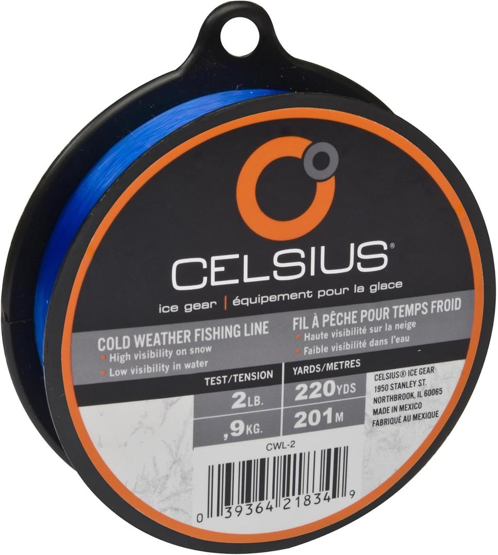 CelsiusCelsius Cold Weather Monofilament (2 LB, Blue)