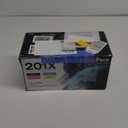 201X Toner Cartridge Compatible for HP 201X 201A 4 Pack CF400A CF401A CF402A CF403A High Yield for HP Color Laserjet Pro MFP M277dw M252dw M277n M277c6 (Black, Cyan, Magenta, Yellow)