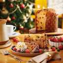 Bauducco Classic Panettone - Moist & Fresh Holiday Cake - Traditional Italian Recipe With Candied Fruit & Raisins 24.0oz BB Date Jun 30 2025 (Pack of 1)