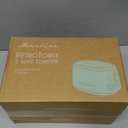 MELLERHOME Retro Toaster 2 Slice, 7 Browning Levels, 3 Functions (Reheat, Defrost, Cancel), Removable Crumb Tray, Under Base Cord Storage, Turquoise