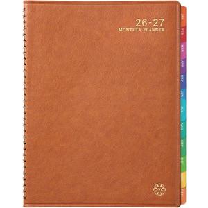 Monthly Planner 2026-2027 - 18 Months Planner 2026-2027 from July 2026 to December 2027, 8.86'' x 11.4'' with Coated Tabs, Inner Pocket