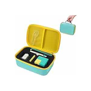 YouKnow Travel Storage Case Compatible with Nex Playground Game System, Custom Foam Tray Holds Active Game Console, HDMI & Power Cord, Remote, Camera Privacy Cover (Teal)