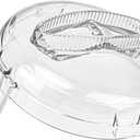 DLC-2AWBC-1 Food Processor lid Replacement for Cuisinart DLC-2A Mini Prep Plus Food Processor 3 Cup,Work Bowl Cover Models
