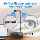 honecumi Starlink Cable Mounting Kit, Beciety Starlink Cable Routing Kit, with Wall Wire Clips, Starlink Mount, Starlink Accessories, Starlink Roof Mount, Starlink Internet Kit Satellite