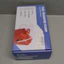 Nitigo Fuel Transfer Pump Electric With Auto-Stop Sensor Leak Protection, 3.2GPM 72" Long Hose Lithium Battery Rechargeable Portable Automatic Gas Can Pump, for Gasoline/Diesel/Kerosene/Water, Red