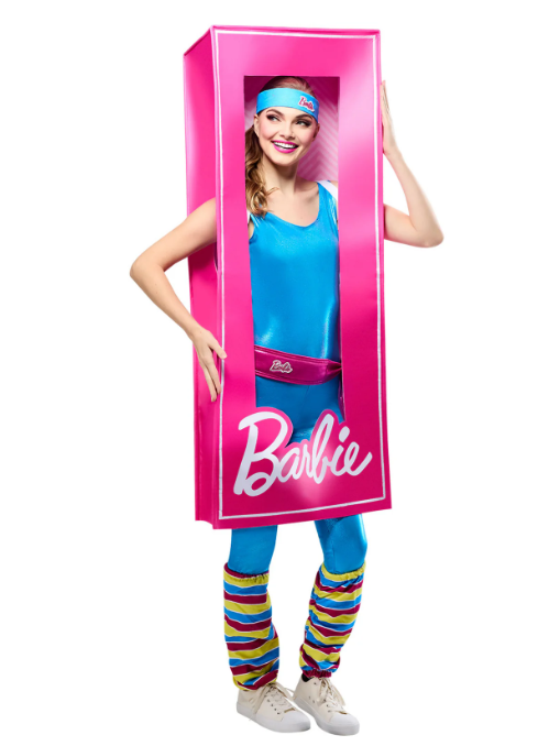 Women's Barbie Classic Life-Size Doll Box Costume