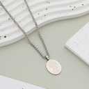 St Michael the Archangel Necklace Pendant Necklace for Women Men with 3mm Wheat Chain 20"+2"