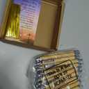 Dunzoom 25 Sets Christian Mother's Day Gift for Church, God Bless Mothers Pens, Inspirational Bible Verse Cards, Religious Gifts Bulk with Ties for Church Mom Party Favor