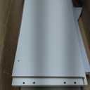 Shintenchi Bookshelf, Industrial Bookshelves and Bookcases with Doors Floor Standing 6 Shelf Display Storage Shelves 70.6 inches Tall Bookcase for Home Office, Living Room (White)