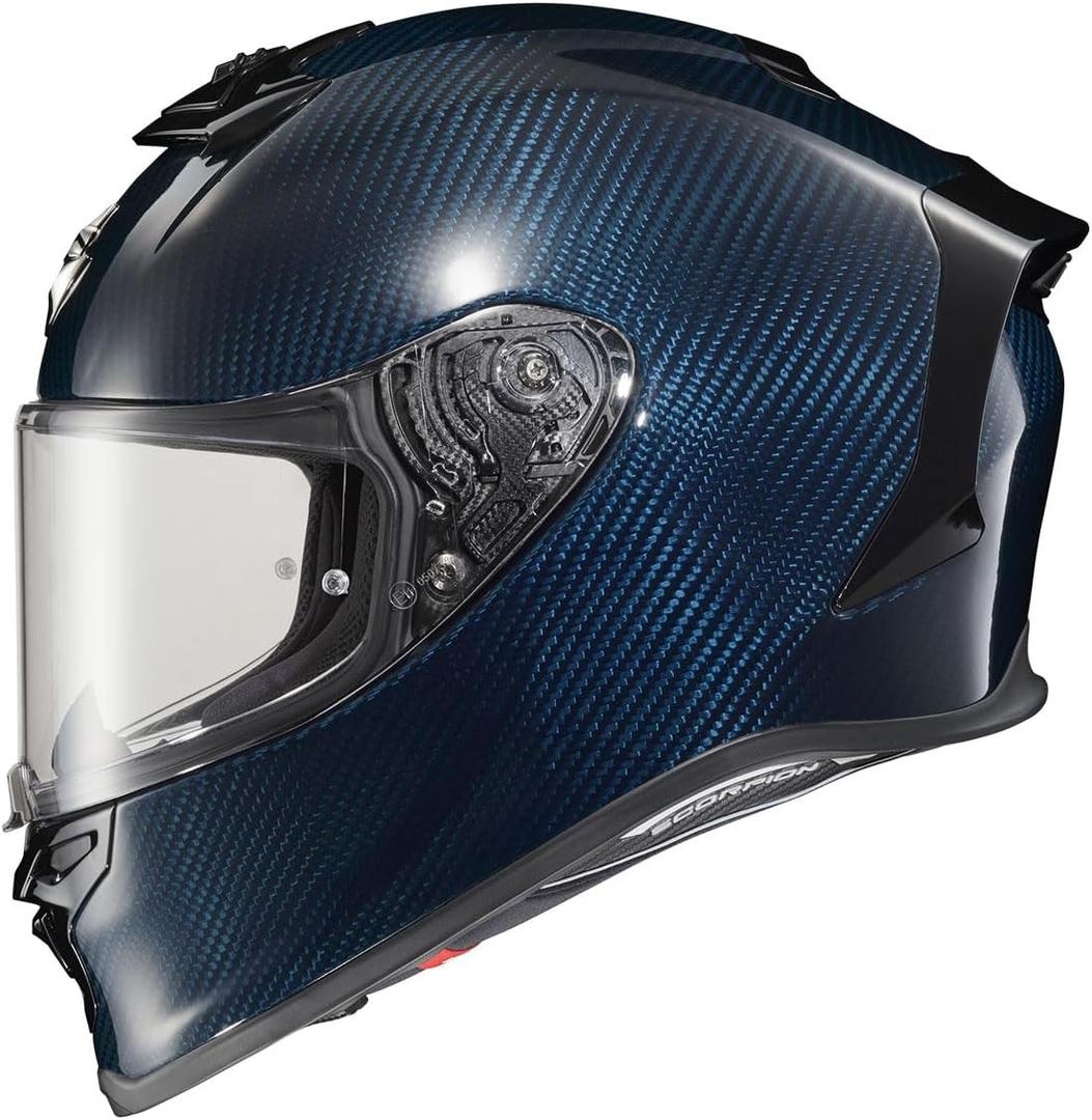 ScorpionEXO R1 Air Carbon Full Face Helmet Solid (Gloss Blue - 3X-Large)