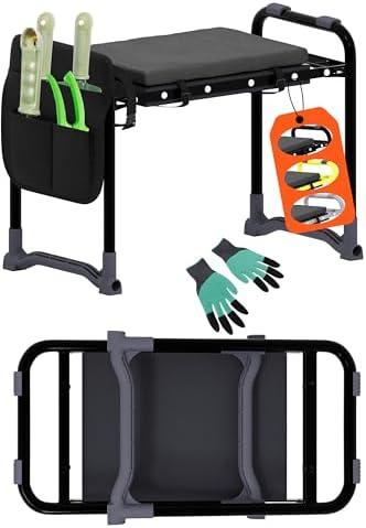 Garden Kneeler and Seat-Kneeler and Stool for Gardening,Garden Kneeling Bench with Handles Home and Garden Trends Kneeler Gardening Bench Kneeler and Seat for Seniors Gardening Chair