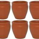 Ceramic Kulhar Kulhad Cups Traditional Indian Tea Chai Coffee Cup 6 OZ (Set of 6pc)