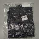 Anbech Womens Long Sleeve Turtleneck Sweater 2025 Cable Knit Lightweight Fitted Pullover Tops S-XL (Black, S)