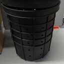 Perforated Sump Pump Basin With Lid, 13 X 11.4 X 15 Inch Sump Pump Basin With 40 Drilled Holes, Sump Basin Specifically Designed For Drainage From Crawl, Patios, Driveways Spaces, Durable