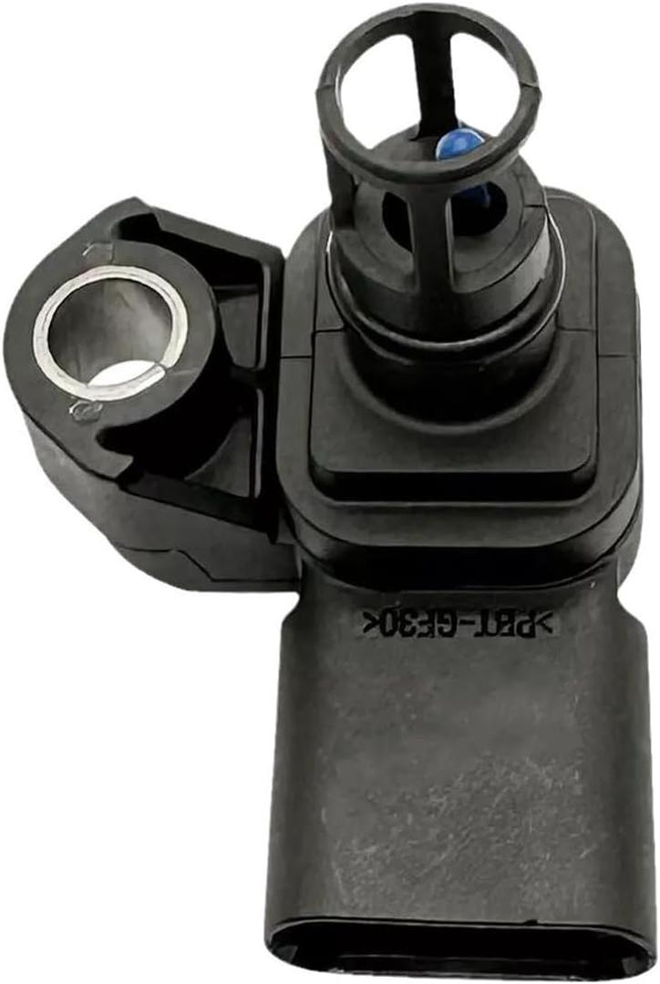 1 PC Automotive Intake Air Pressure and Temperature Sensor, Manifold Pressure Sensor, Car Air Intake Switch Replacement, Compatible with OE: 12681993 082800-0630 (Black)