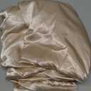 Horbaunal 5 Pieces Satin Duvet Cover Set Queen/Full Size Khaki Duvet Cover with Corner Ties & Zipper Closure, Luxury & Silky Bedding Set, 1 Duvet Cover and 4 Pillowcases (No Comforter)