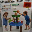 VROGTIK Water Table for Toddlers with Fishing Game Set 3-Tier Kids Sand Water Table Sensory Outdoor Toys for Kids Ages 4-8 Summer Beach Outside Toys Backyard for Kids Toddlers Age 3 4 5 6 7 8 9 10