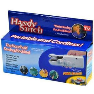 Handy Stitch Handheld Sewing Machine As Seen On Tv - Portable Craft Sewing Machine Cordless Quick Stitch Tool for Fabric, Clothing, Kids Cloth, Home Travel Use
