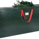 KRYSTY Christmas Tree Storage Bag - Fits Up to 9 Ft Xmas Holiday Tree, Zippered Bag, Carry Handles, Durable Waterproof Material, Protects Against