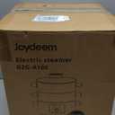Joydeem Electric Food Steamer for Cooking, 2-Tier Stainless Steel Vegetable & Food Steamers, 13L/13.7 qt Large Capacity, DZG-A100