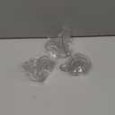 3 Pack Clear Suction Cup Hooks, Heavy-Duty Reusable Wreath Hangers for Glass Windows Smooth Doors, Waterproof Suction Cup Hooks for Shower Bathroom kitchenware and Christmas Wreaths,Up to 15 lbs (3)