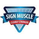 Accuform PSP438 Projection Sign 90D, "Shower", 0.10" Thick High-Impact Plastic, Pre-Drilled Mounting Holes, Plastic, 18" x 4", White on Green