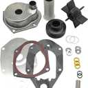 812966A12 Water Pump Impeller Repair Kit Compatible with Mercury 30 35 40 50 60 HP Outboards Replacement 14334A3 18-3690