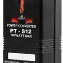 Voltage Converter 110V to 220V Step-Up & Down Power Two-Way Conversion Voltage Converter Transformer for Travel, RV, Camping (Black)