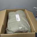 Secbolt Heavy Duty FIBC Bulk Ton Bag, Anti-UV 3 Years, 3300lbs SWL, 43" Dia. x 43" H Tubular Duffle Top Flat Bottom Woven Polypropylene Bags, Large