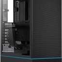 Lian Li SUP 01-45L Stand-Up Platform case- Independent Chamber Direct Cooling design-510mm PCIe 4.0 Riser Cable-Pre-Installed 3X 120mm Fans-Dual ARGB Strips-Supports 360mm/280mm AIO-Black (SUP01X.US)