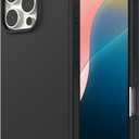 ZAGG Manhattan Snap for iPhone 16 Pro Case - MagSafe Compatible, 13ft Drop Protection, Strengthened with Graphene, Soft-Touch Silicone, Slim & Lightweight Design, 96% Recycled Content, Black