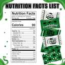 Naucoos 300 Pcs Green and White Graduation Mint Candies 37oz - Congrats Grad Individually Wrapped Cream Mints Candy Bulk Class of 2026 Graduation Party Favors Goody Bag Fillers Candy Table Treats (EXP 03/20/27)