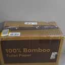 Amazon Aware 100% Bamboo 3-Ply Toilet Paper, Unscented, 24 Rolls, FSC Certified, 350 Sheets, 8400 Count, Pack of 24, Plastic-Free