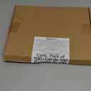 Amazon Basics Clear Thermal Laminating Plastic Paper Laminator Sheets, 2.8 mil, 9.0 x 11.5-Inch, 100-Pack