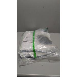 White Curtains 2Pcs 88x50Inc