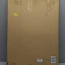 Yelash Living Room Wall Art Matte Gray and Black Abstract Painting Picture Decoration, Greyscale Beige Canvas Artwork for Office Bedroom Walls Decor 24x36 Black Frame