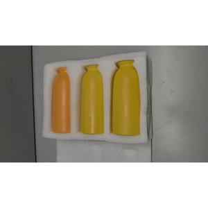 3 Pack Ceramic Bulk Yellow Small Vase, Modern Boho Vases for Dry Flowers, Yellow Bud Vases for Home Decor, Small Vases for Centerpieces in Bulk, Mini Flower Vases for Wedding Home Table Party Decor