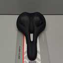 FIFTY-FIFTY Mountain Bike Saddle, Comfortable Memory Foam Padded Bicycle Seat, Breathable Waterproof Bicycle Saddle for Men and Women, Compatible with MTB, Road Bike, E-MTB, Touring