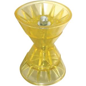SeaSense Super Polymer Bow Roller, 4-Inch,Yellow