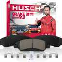 HUSCH D2436 Front Ceramic Brake Pads Kit Fit For Jeep Grand Cherokee 2022-2024, For Jeep Grand Cherokee L 2021-2024