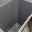 Amazon Basics Lightweight Rectangular Commercial Office Wastebasket, 10 Gallons, Grey