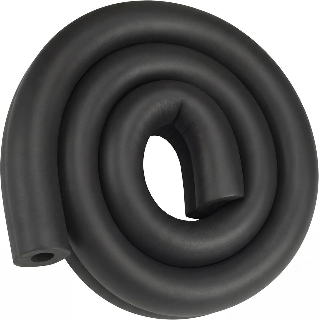 Shappy Golf Simulator Pole Protection Foam, High Density Safety Wrap for Golf Simulator Pole Guard, Bendable & Weather Resistant for Round & Square Poles, Easy Install with Zip Ties