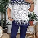 Women Plus Size 2 Piece Shorts Set 2026 Casual Summer Outfits Loose Short Sleeve Matching Shorts 3XL