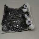 Black Maple Garland Halloween Decor Purple Lights Artificial Maple Wreaths for Wall Fireplace Outdoor Indoor Yard Haunted House Decoration